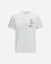 Big Double Arrow T-shirt - WHITE | Base Blu