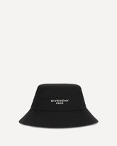 Cappello a Secchiello con logo - NERO | Base Blu