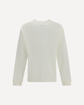 Maglia a maniche lunghe girocollo - BIANCO | Base Blu