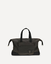 Waxed fabric Field Travel Duffle - GREEN | Base Blu