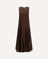 Sleeveless Dress - BROWN | Base Blu