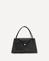 Large Severine Shoulder Bag - BLACK | Base Blu