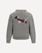 Hector Donegal Yarn Cardigan - GREY | Base Blu