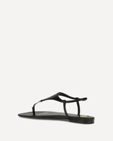 Sandali Cassandre in pelle - NERO | Base Blu