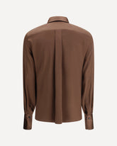 Silk Shirt - BROWN | Base Blu