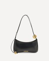 Bisou Perle Large Shoulder Bag - BLACK | Base Blu