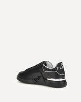 Low Top Hexagon Sneakers - BLACK | Base Blu