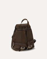 Re-Nylon Backpack - BROWN | Base Blu