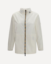 Blackpool short nylon Jacket - WHITE | Base Blu
