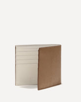 Leather Wallet - BEIGE | Base Blu