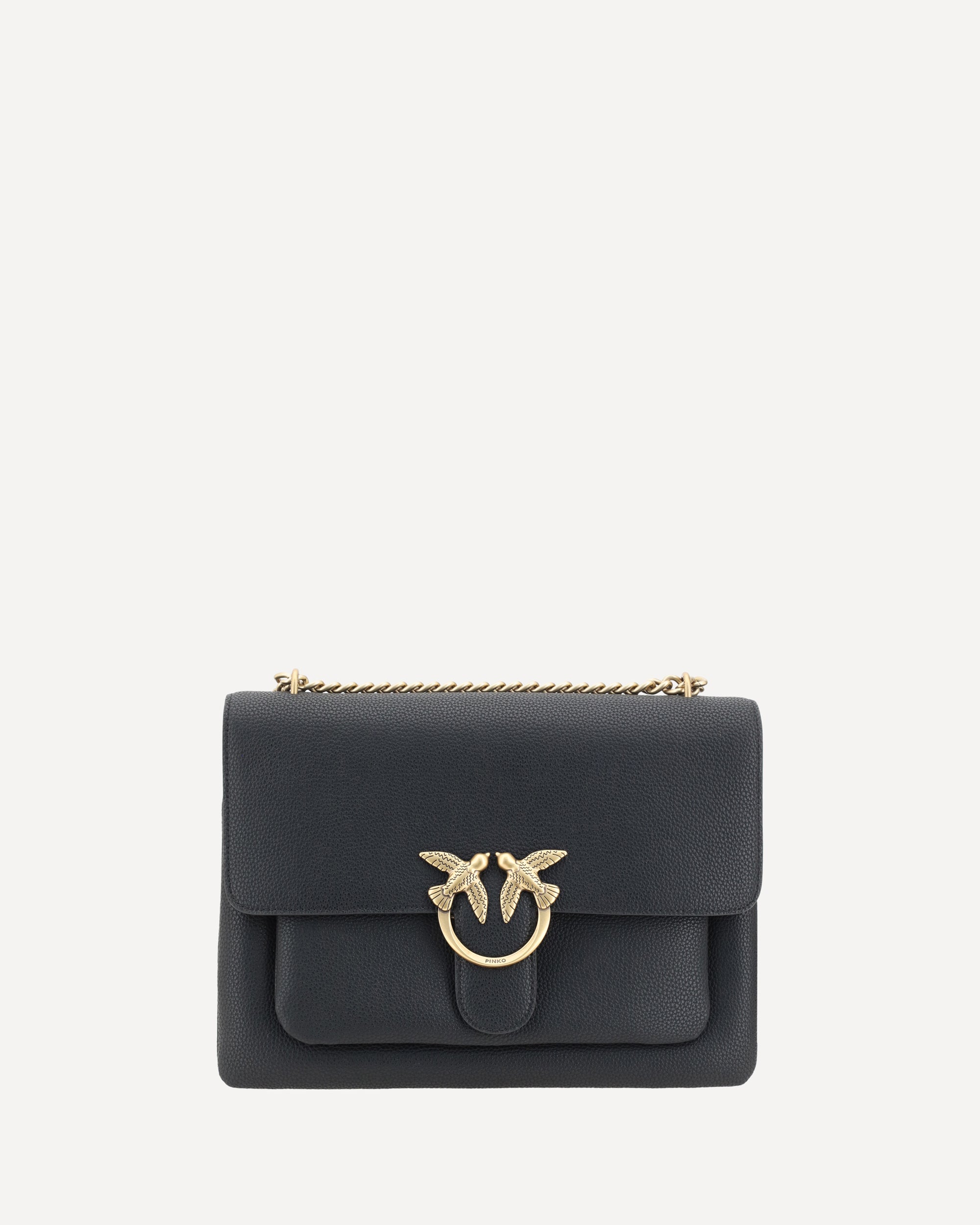 P♡B♡P♡K♡M PINKO Love Shoulder Bag BLACK | Base Blu