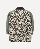 Leopard Bomber Jacket - MULTICOLOUR | Base Blu
