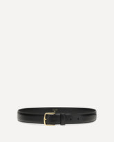 Cintura in pelle  - NERO | Base Blu