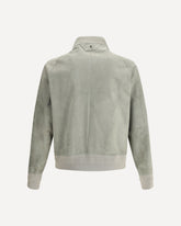 Suede Jacket - GREY | Base Blu