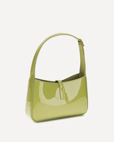 Leather Shoulder Bag - GREEN | Base Blu