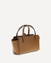 Borsa a Mano Flap piccola - MARRONE | Base Blu
