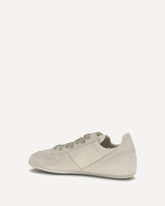 Sneakers in tessuto e pelle - GRIGIO | Base Blu