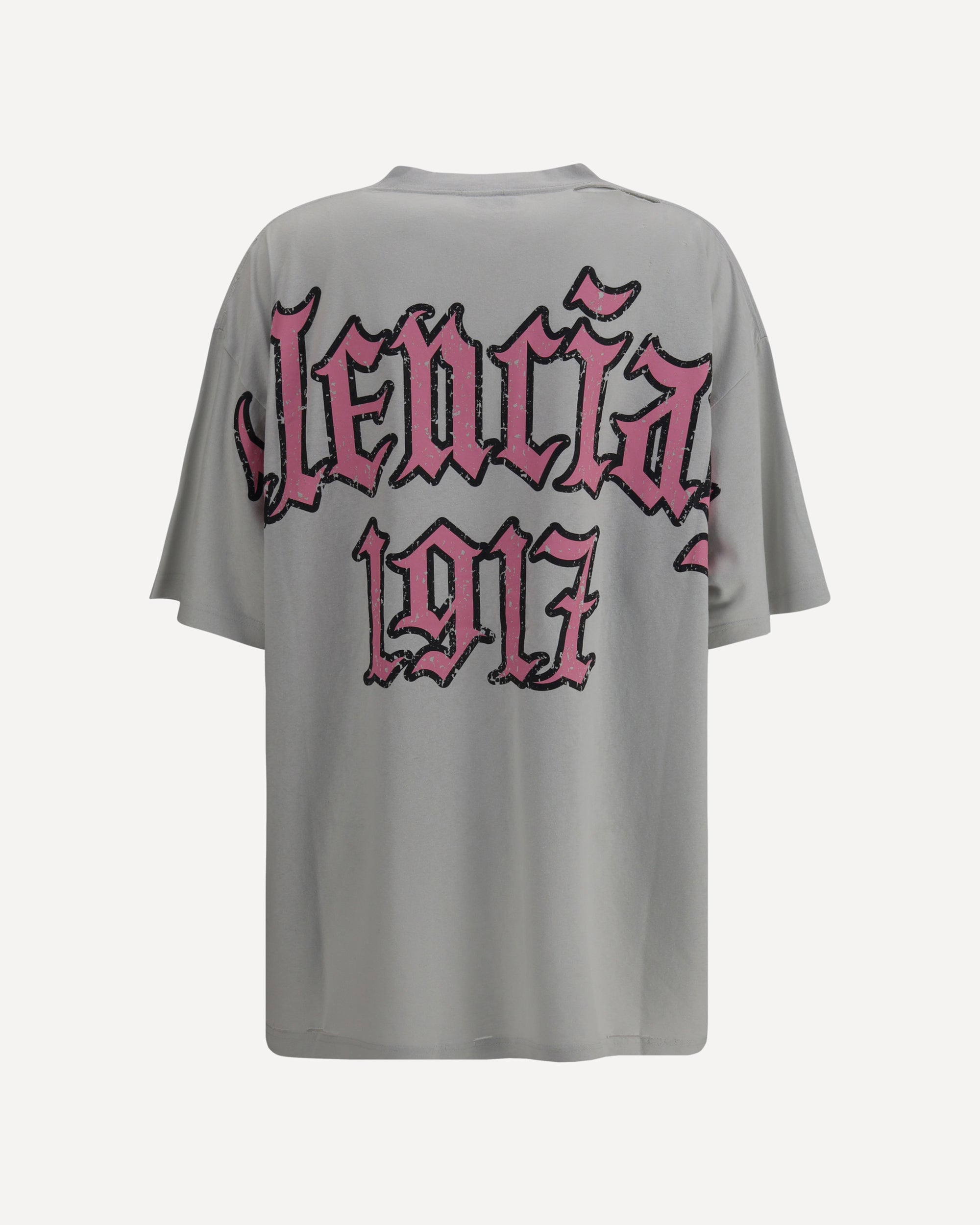 BALENCIAGA Oversized T-Shirt GREY | Base Blu