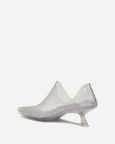 Emily Aqua PVC Ankle Boots - WHITE | Base Blu