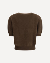 Genevra T-shirt - BROWN | Base Blu