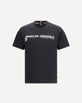 Stretch cotton jersey T-shirt - BLACK | Base Blu