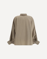 Antonia Corduroy Blouse - BEIGE | Base Blu