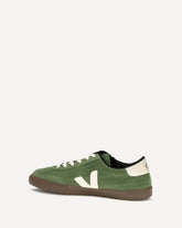 Panenka suede Sneakers - GREEN | Base Blu