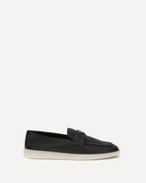 Leather Loafers - BLACK | Base Blu