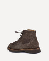 Suede Ankle Boots - BEIGE | Base Blu