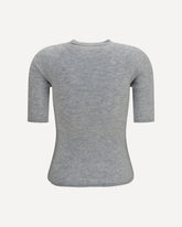 Lightweight ribbed Sweater - GREY | Base Blu