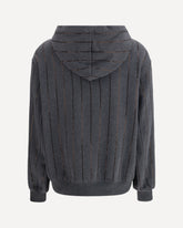 Hoodie with paillettes - GREY | Base Blu