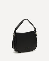 Small Mavery Shoulder Bag - BLACK | Base Blu