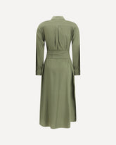 Silk Dress - GREEN | Base Blu