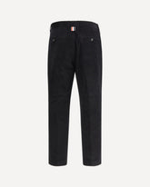 Pantaloni chino in velluto a costine - NERO | Base Blu