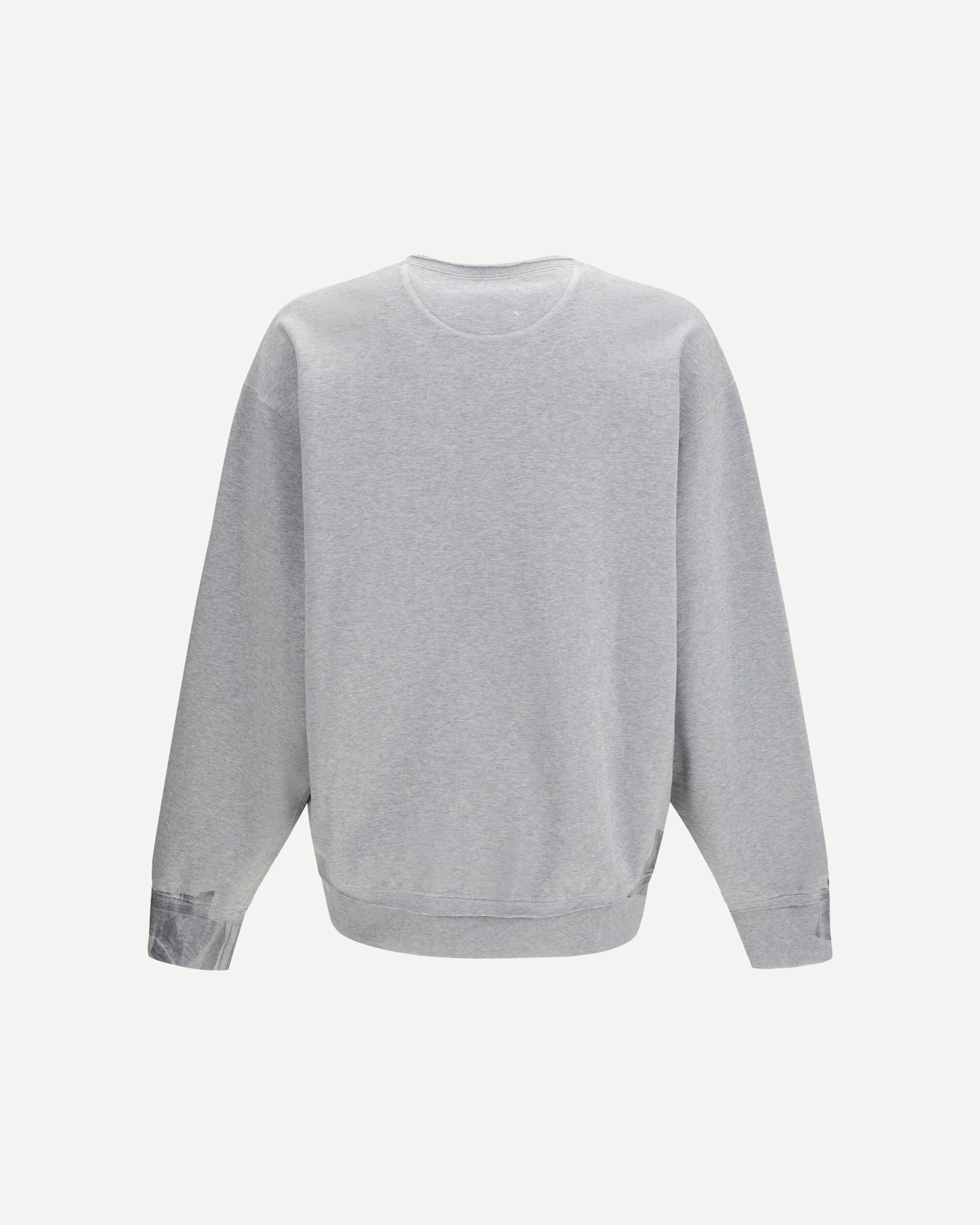 14ss Maison Margiela インサイドアウトスウェット グレー MARGIELA Taped Jersey Sweatshirt GREY | Base Blu