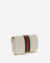 Small Jetset GG Marmont Shoulder Bag - WHITE | Base Blu