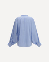 Antonia Voile Shirt - LIGHT BLUE | Base Blu