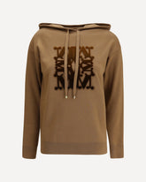 Felpa con Cappuccio Taddeo in lana vergine - BEIGE | Base Blu