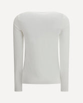 Top Pure a maniche lunghe - BIANCO | Base Blu