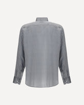 Satin Shirt - BLACK | Base Blu