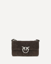 Borsa a Tracolla Love One Slouchy media - MARRONE | Base Blu