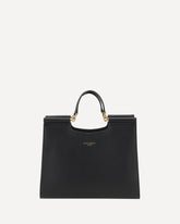 Sicily Small Tote Bag - BLACK | Base Blu