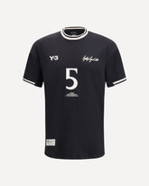 Y-3 X Elite 5 Football T-shirt - BLACK | Base Blu