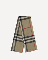 Silk and wool blend Scarf - BEIGE | Base Blu