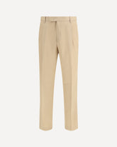 Berlin Fit cotton Pants - BEIGE | Base Blu