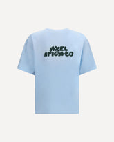 Bubble Reverse T-shirt - LIGHT BLUE | Base Blu