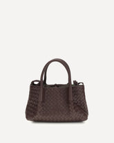 Borsa a Mano Pinacoteca piccola - MARRONE | Base Blu