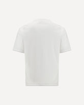T-shirt in cotone con stemma - BIANCO | Base Blu