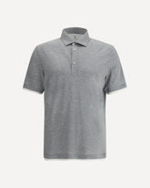 Maglia Polo in seta - GRIGIO | Base Blu