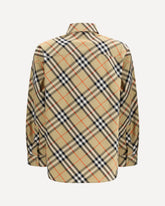 Camicia slim fit in cotone Check - MULTICOLORE | Base Blu